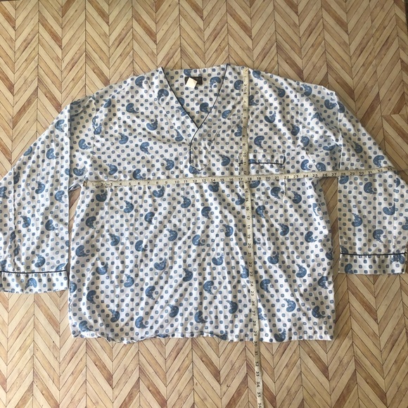 Christopher Hart Mens Sleepwear Top. Exclusive Apparel For Big & Tall 3XL - Picture 5 of 5